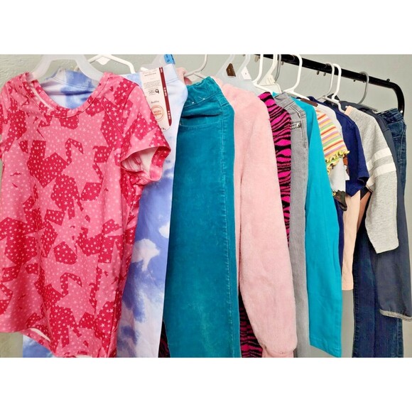 Lot Of Girls Clothes Size 6T - 7T ALLSEASON 15 pieces - Picture 3 of 16